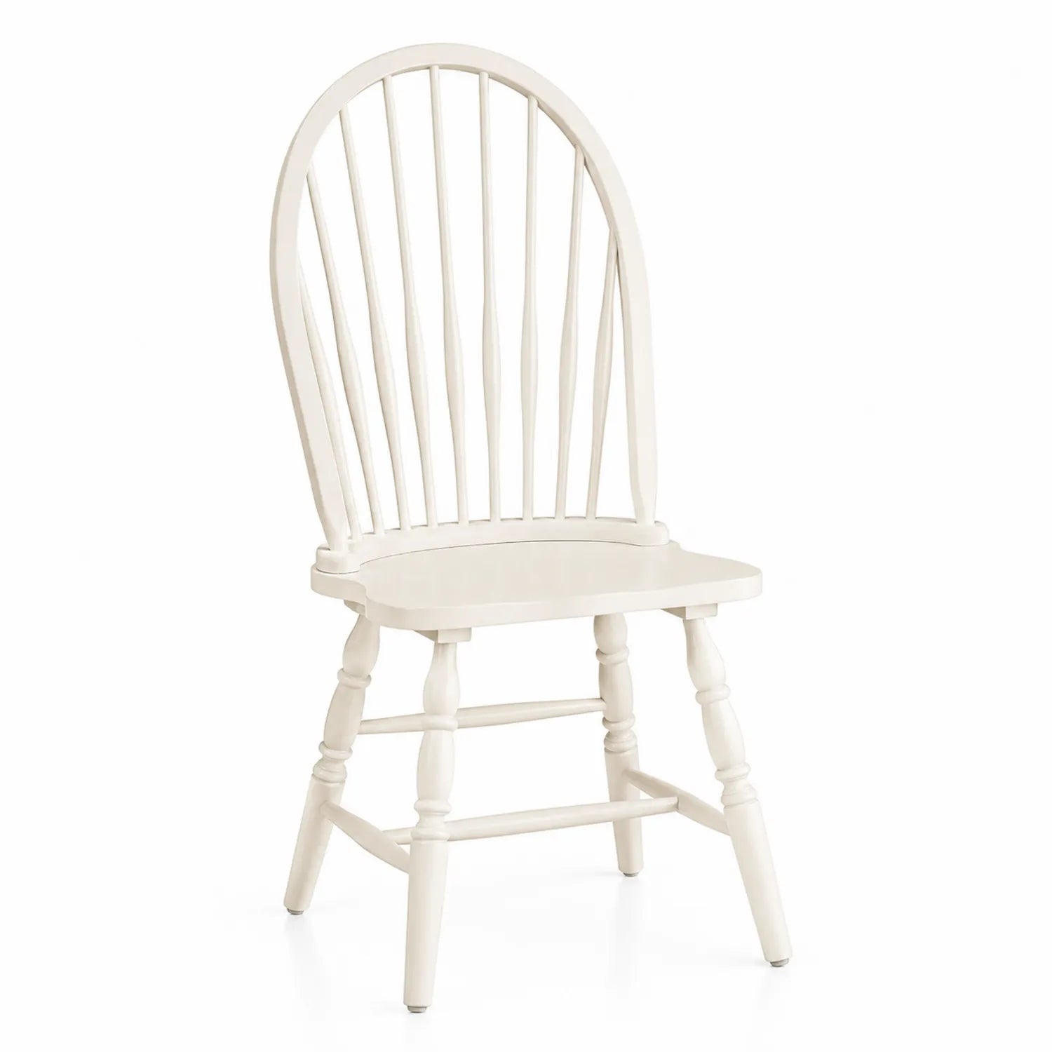 Chaise en bois blanc 90 cm