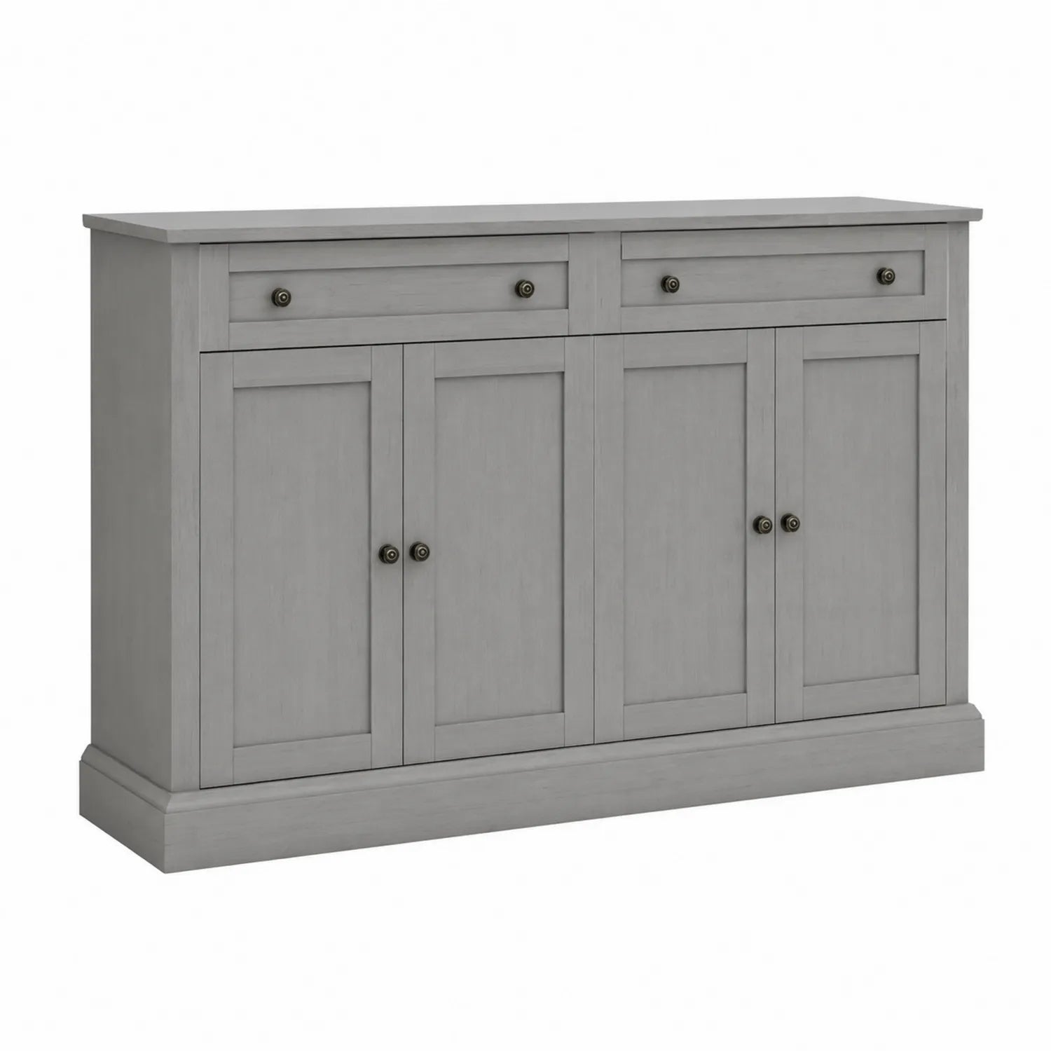 Buffet en Bois Gris 90x150x40 cm